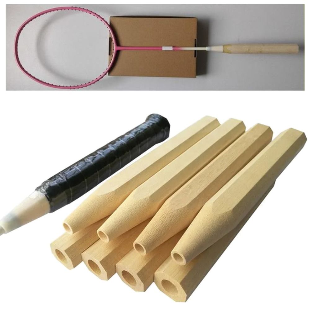 Badminton Grip - Yaratıcı Ahşap Badminton Raketi Kolu Kavrama