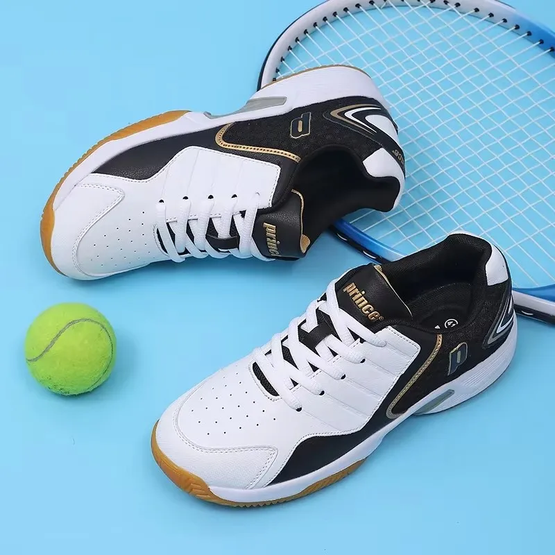 Badminton Shoes Men - Profesyonel Erkek Kadın Deri Badminton ayakkabıları