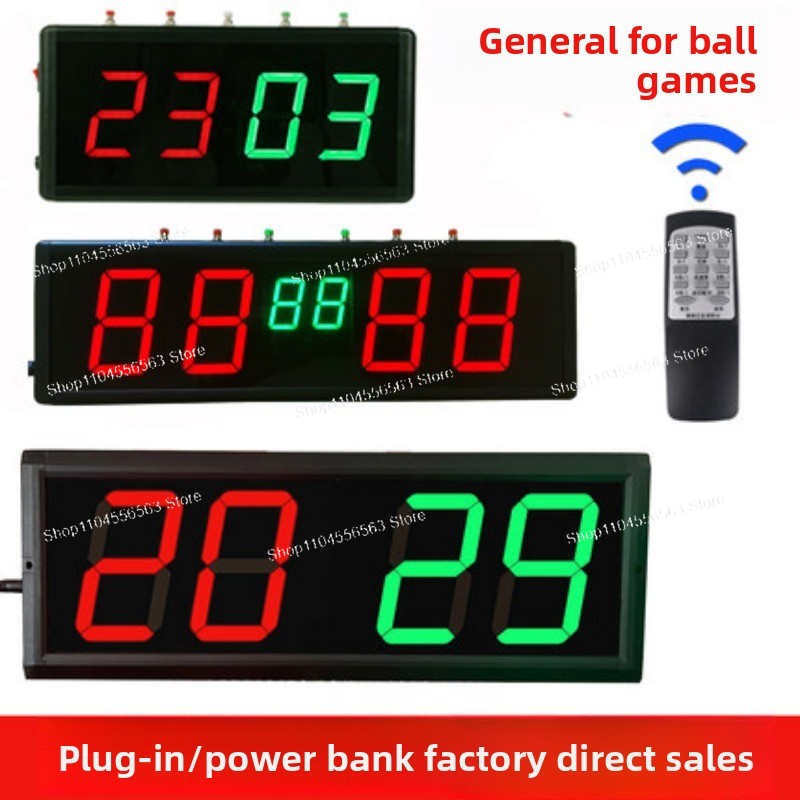 Scoreboard Digital - Uzaktan Kumandalı Dijital Skor Sayacı, Bilardo,