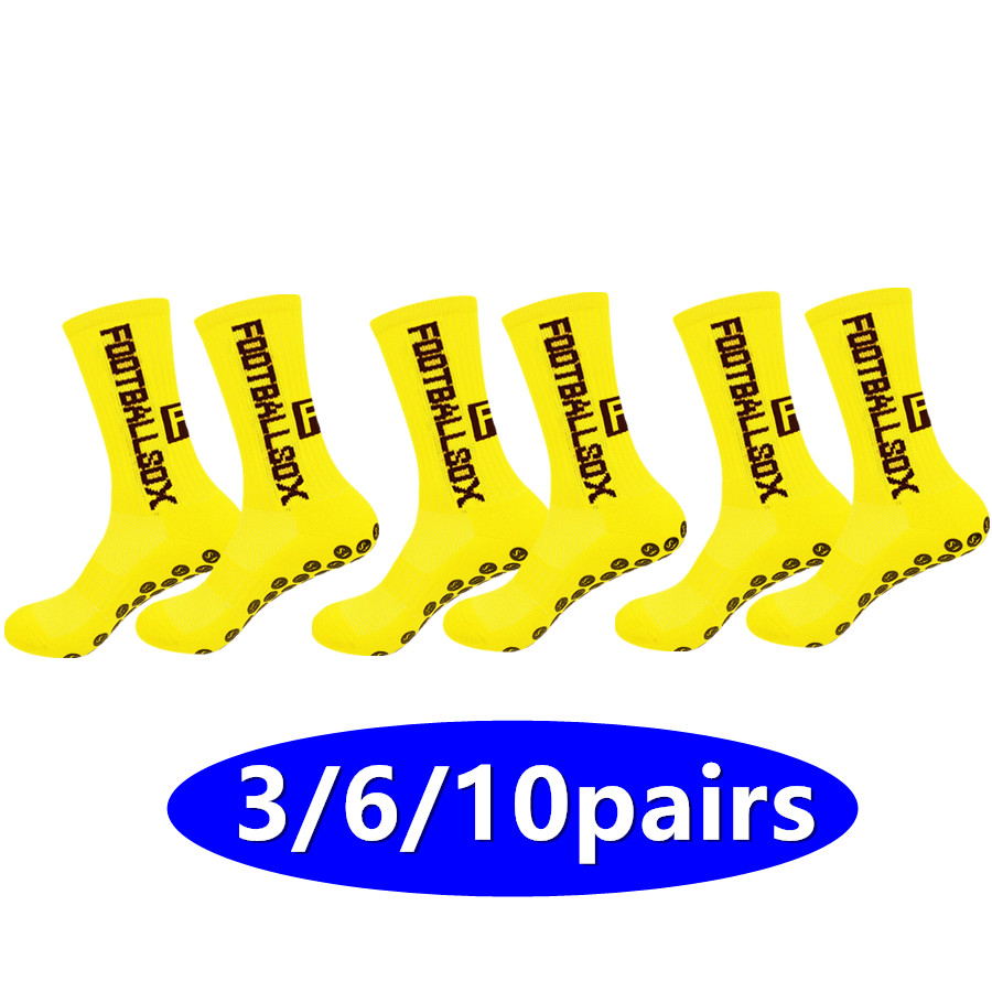 Sports Grip - 3/6/10 çift Erkek Kadın Kaymaz Spor