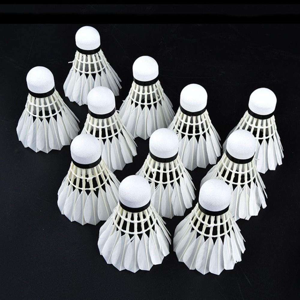 3/6/12 adet profesyonel Badmin - Feather Shuttlecock incelemesi ve fiyatı